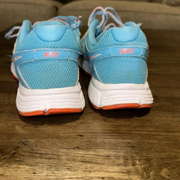 nike revolution 2 clearwater women’s sneakers shoes blue/pink usa size 8 - Picture 7 of 9